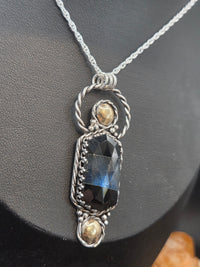 Black Onyx & Labradorite